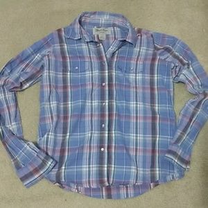 *Last Call* Purple plaid Wrangler shirt